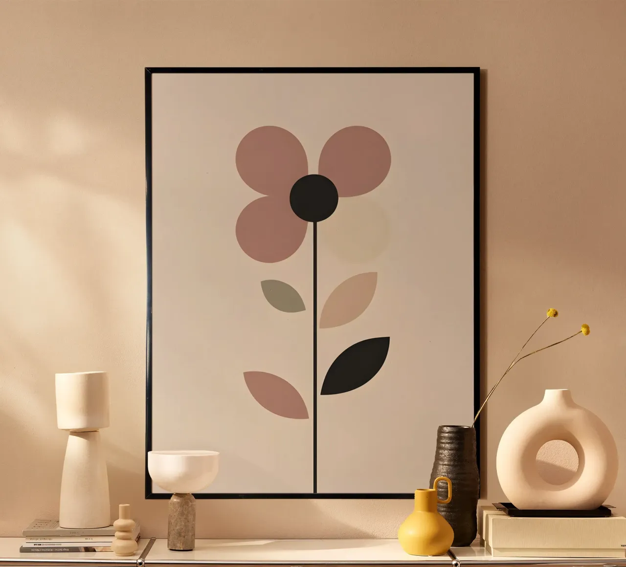 Fiore geometrico poster da The Green Room