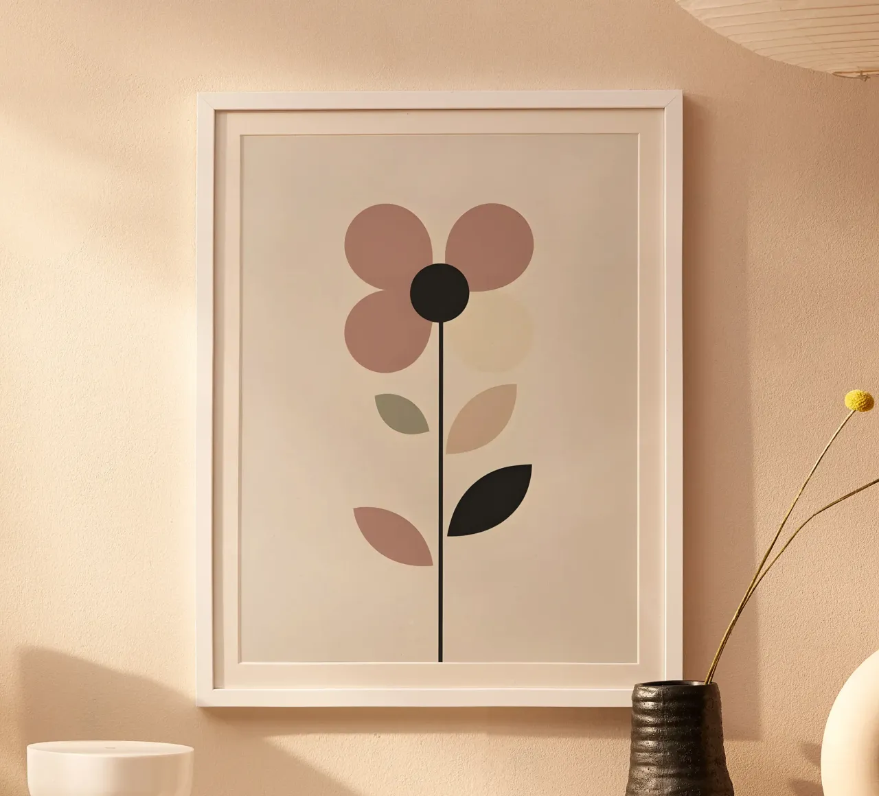 Fiore geometrico poster da The Green Room