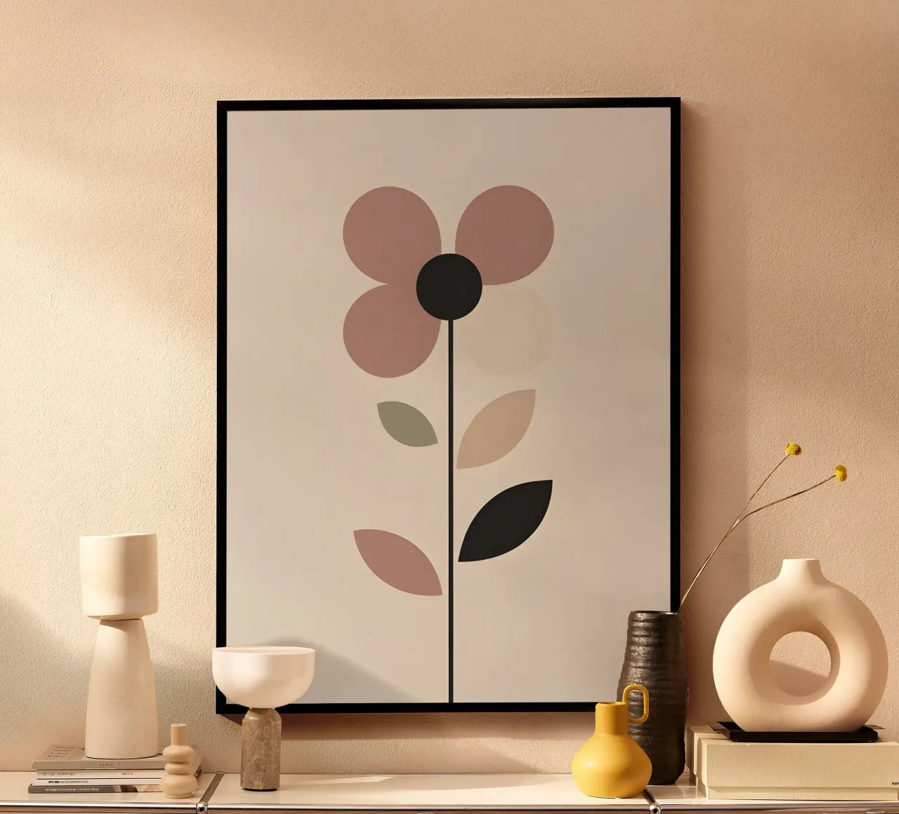 Fiore geometrico poster da The Green Room