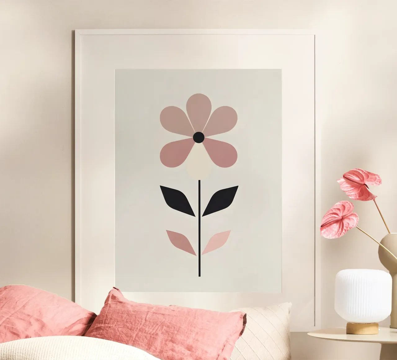 Fiore geometrico poster da The Green Room