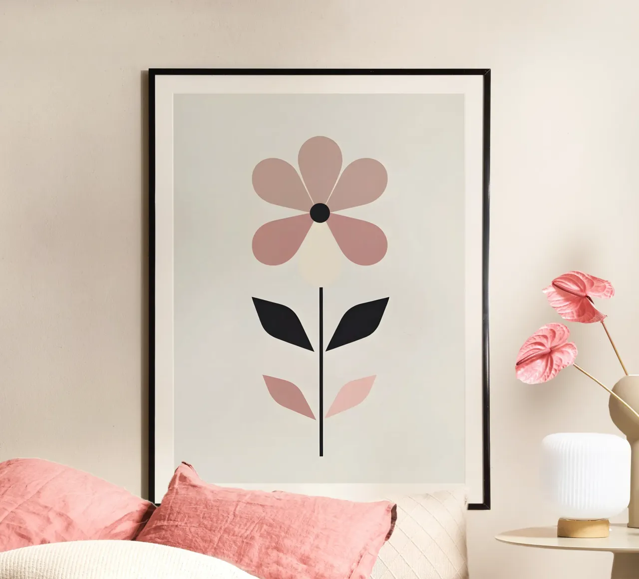 Fiore geometrico poster da The Green Room