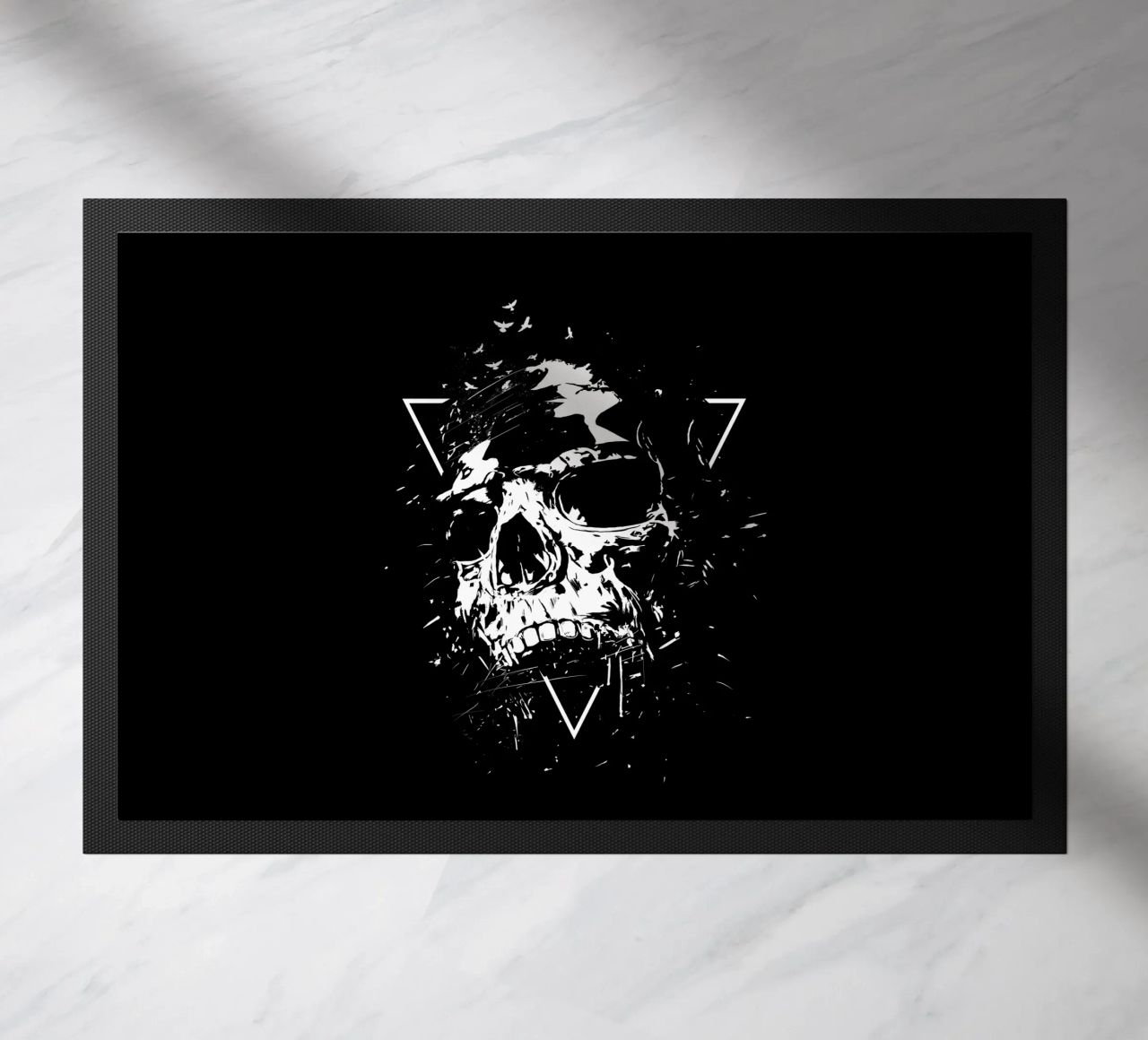 Skull X (b&w) zerbino da Balazs Solti