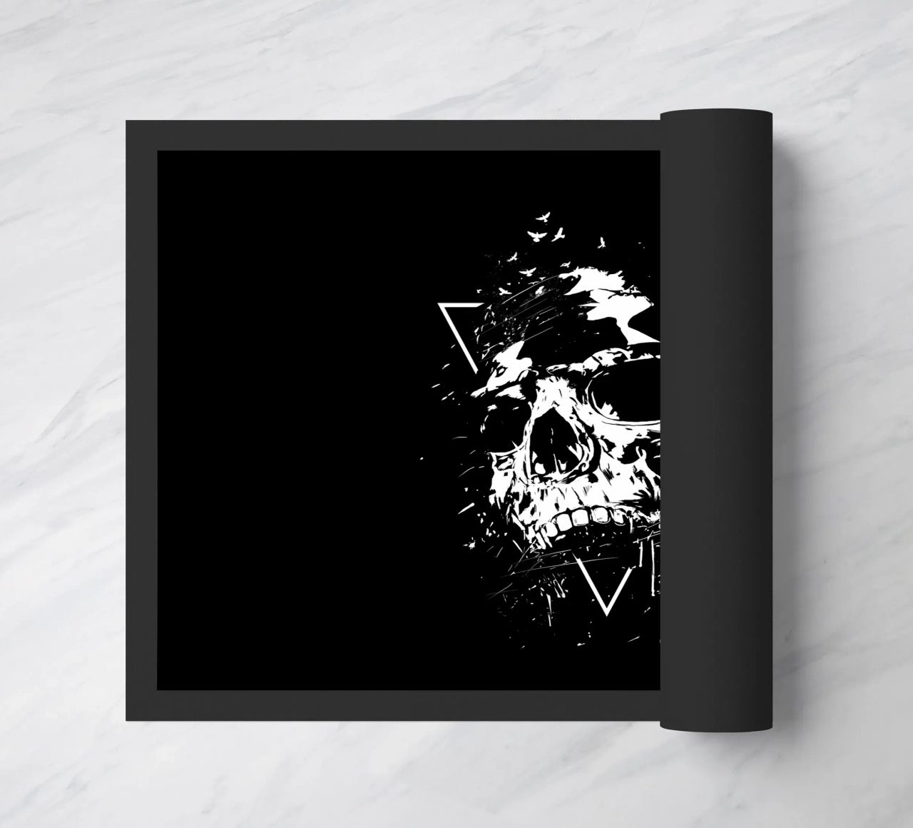 Skull X (b&w) zerbino da Balazs Solti