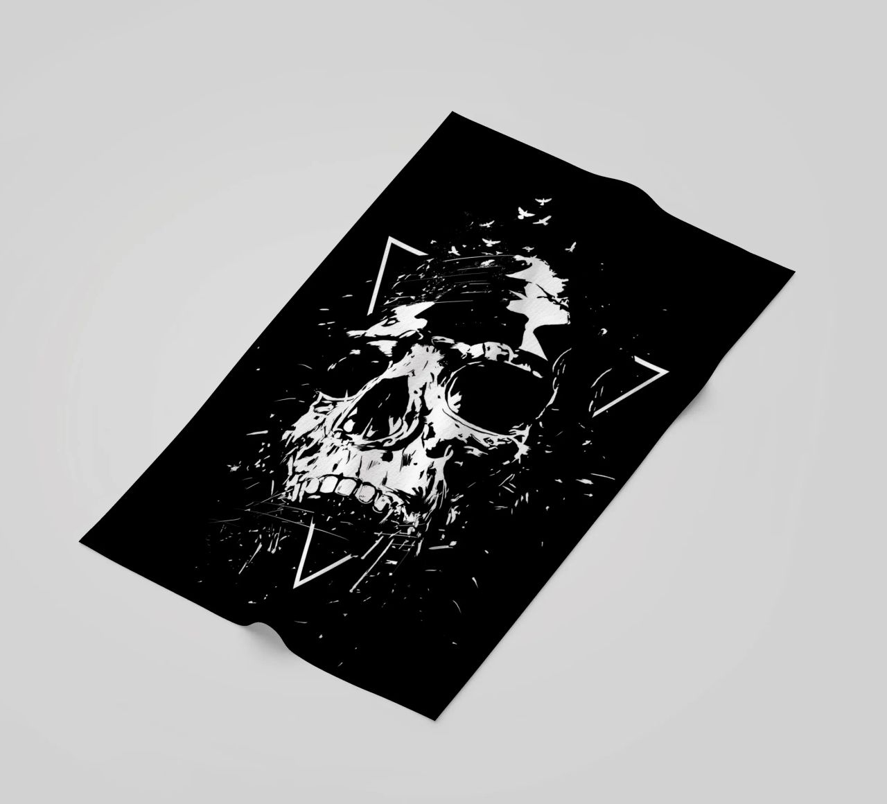 Skull X (b&w) telo mare da Balazs Solti
