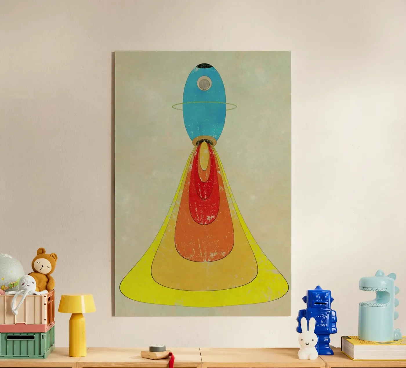 Rocket acryl van Metron