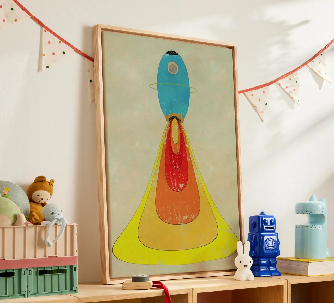 Rocket canvas by Metron