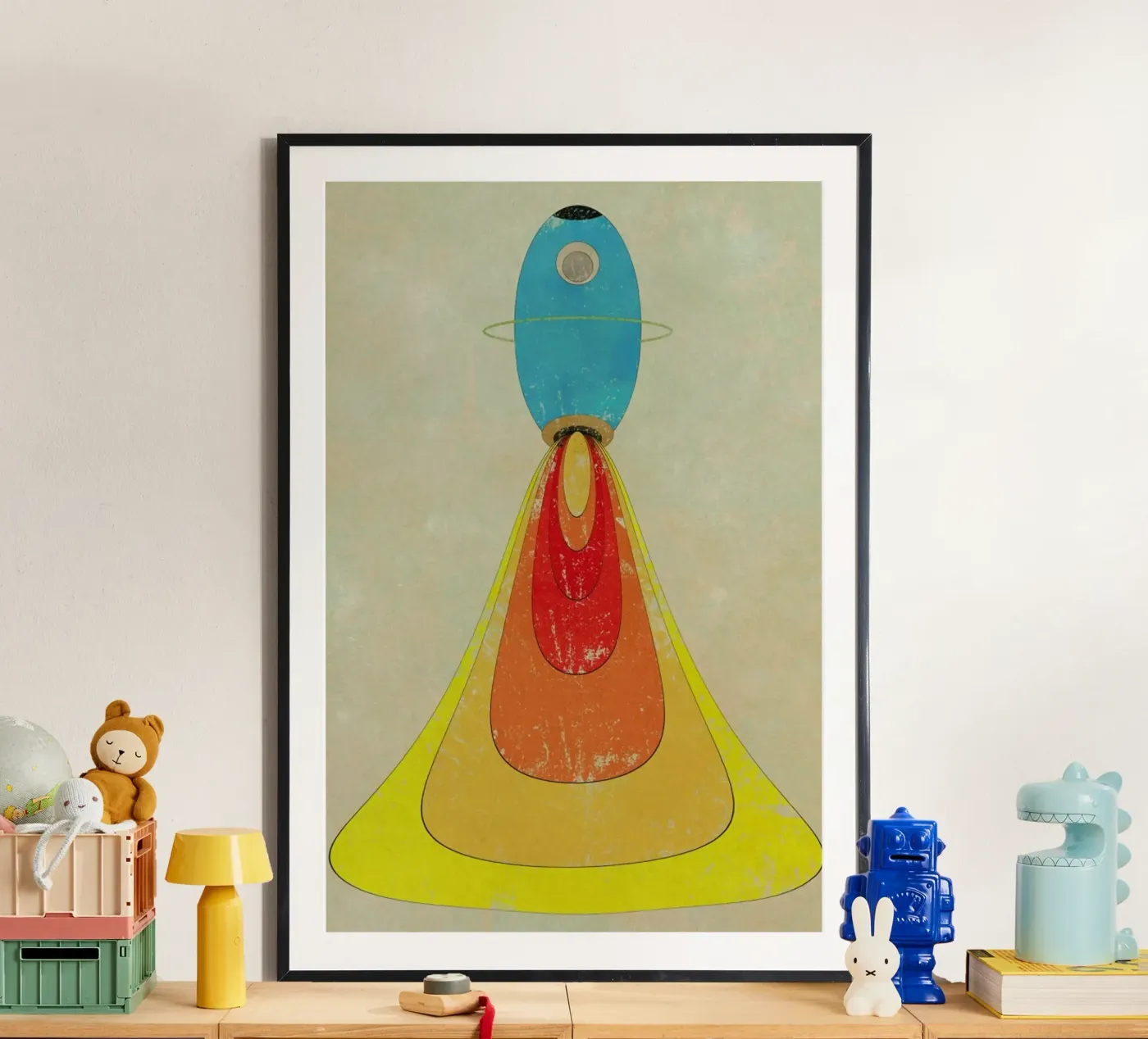 Rocket Poster von Metron
