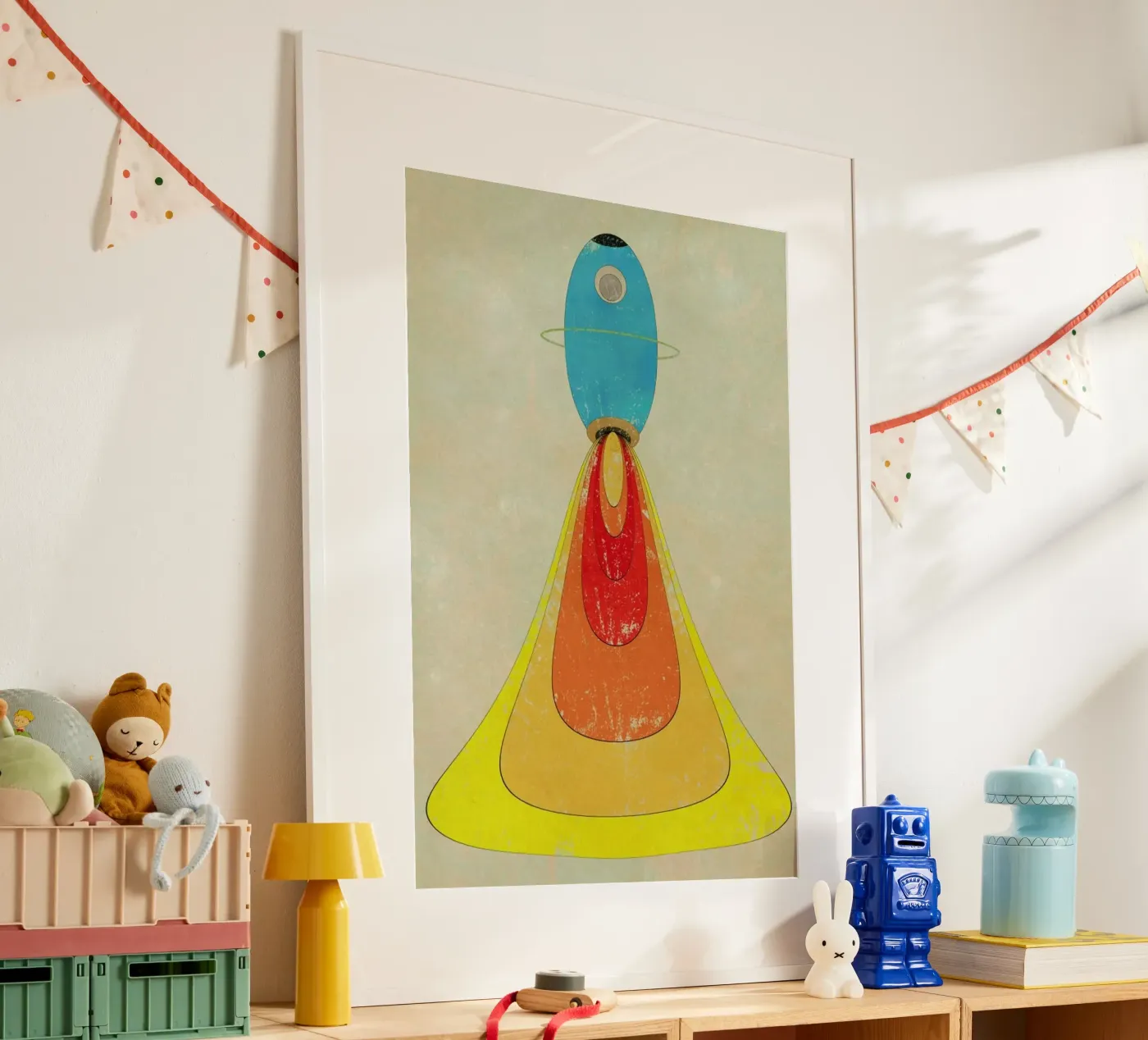 Rocket Poster von Metron