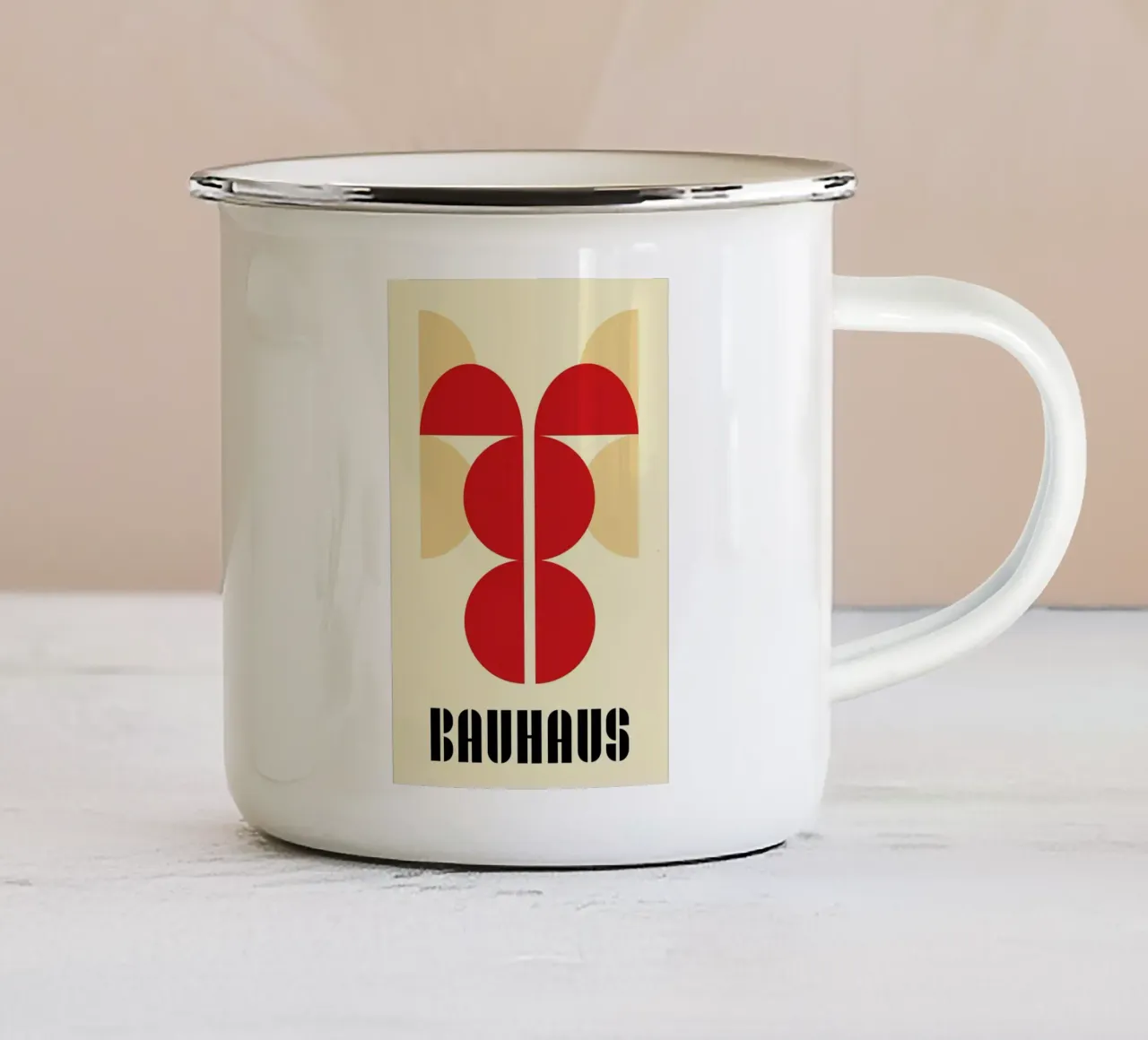 Bauhaus 1919 tazza in smalto da Brooke
