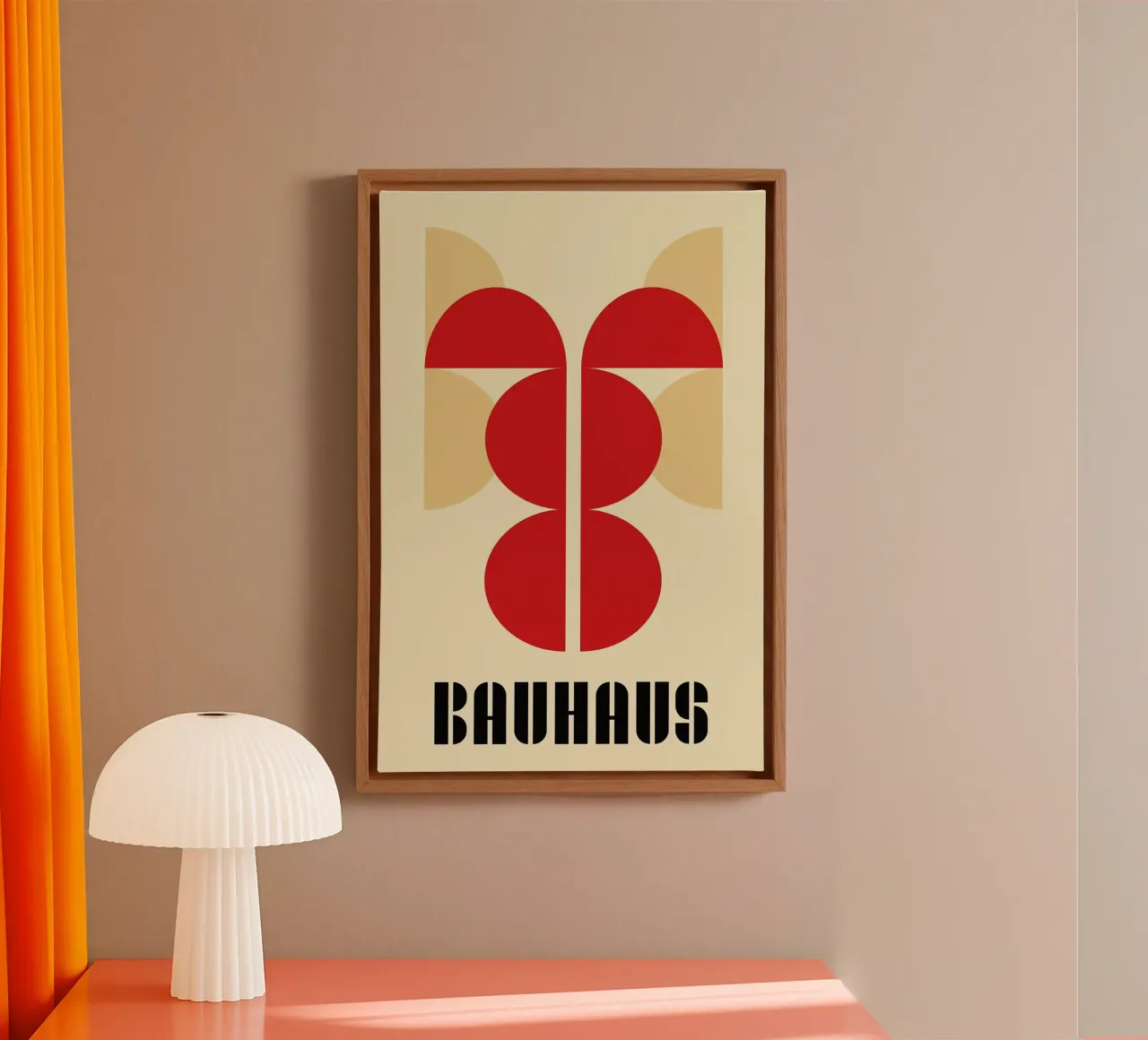 Bauhaus 1919 tela con Cornice a cassetta da Brooke