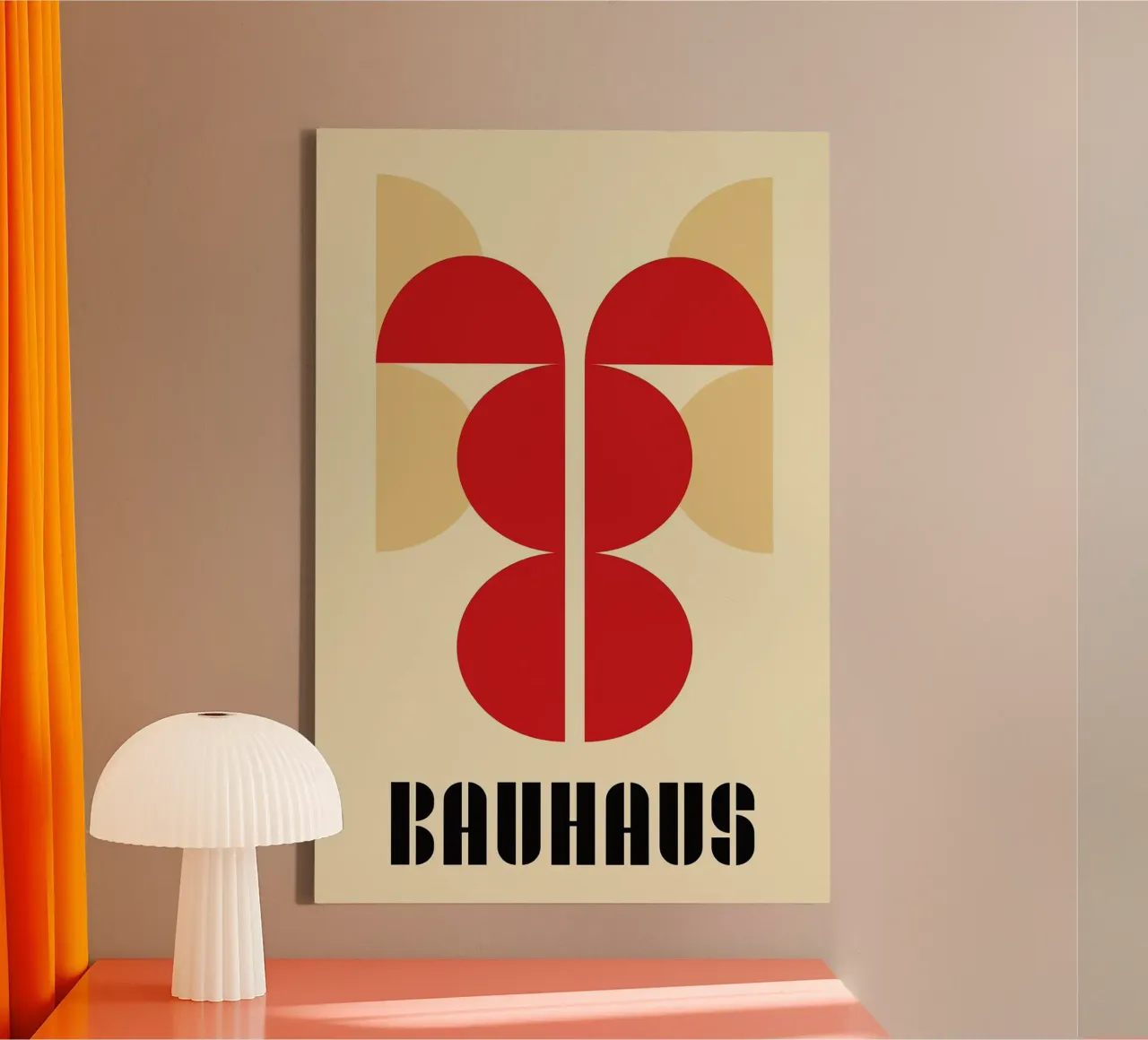 Bauhaus 1919 tela con Cornice a cassetta da Brooke