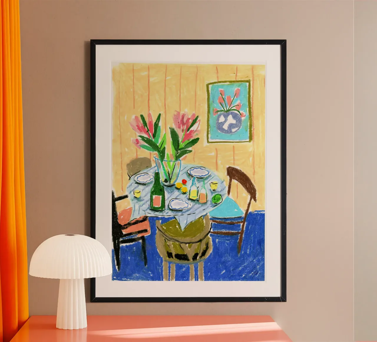 Tavolo pastello poster da hanna shop