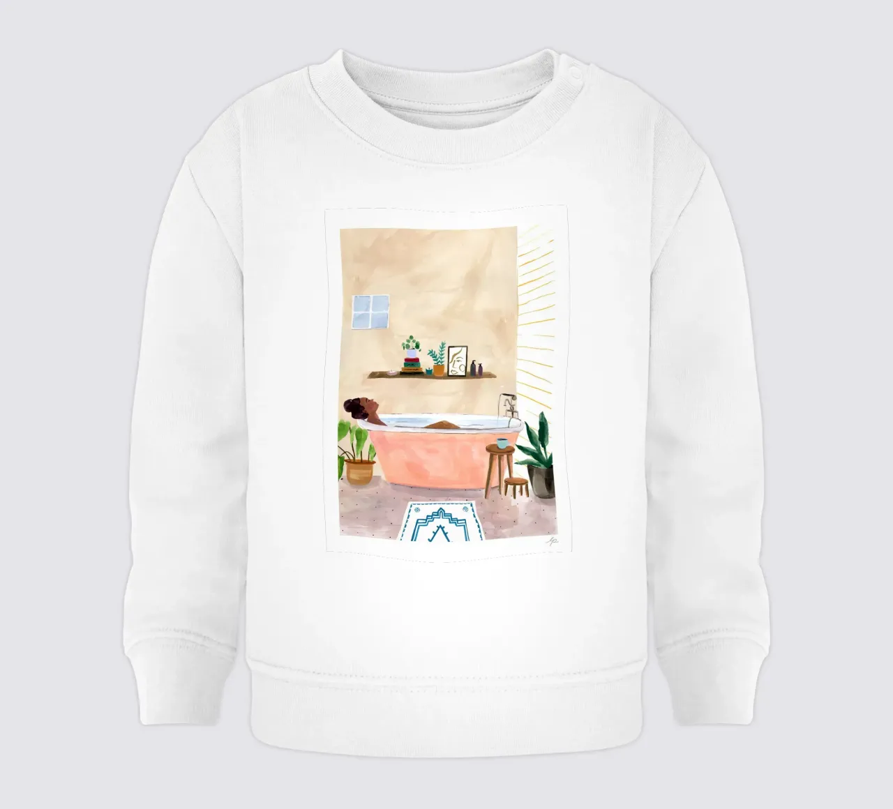 Tempo di bagno felpa neonato da hanna shop