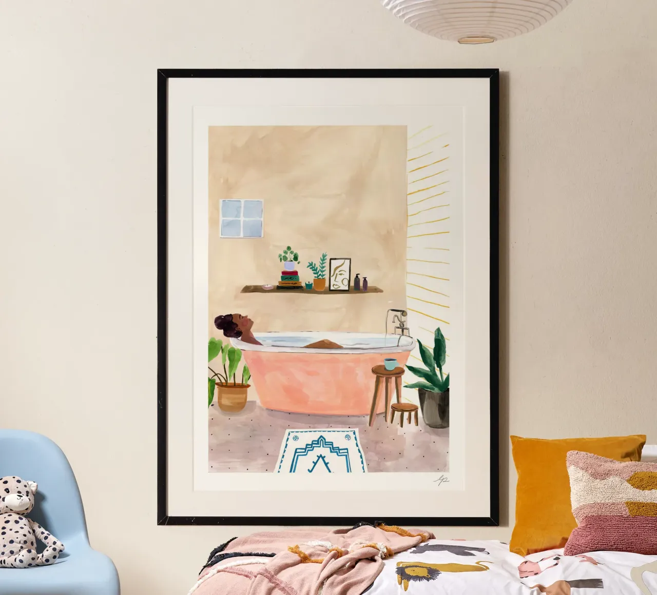 Tempo di bagno poster da hanna shop