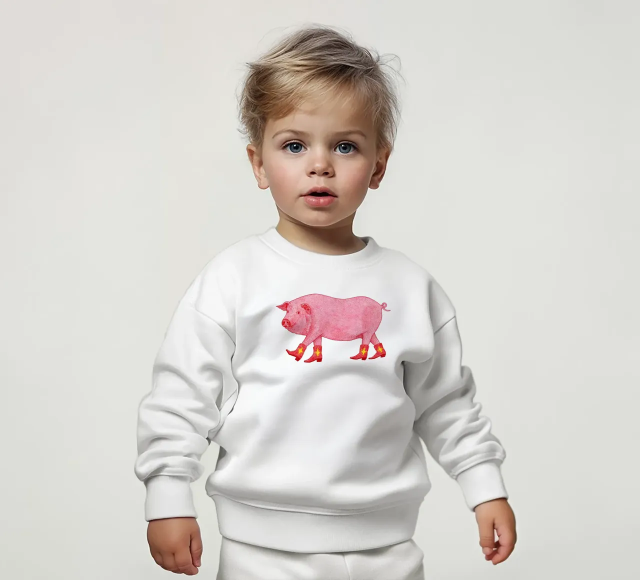 Marjorie The Pig felpa neonato da AnyoneCanYeehaw