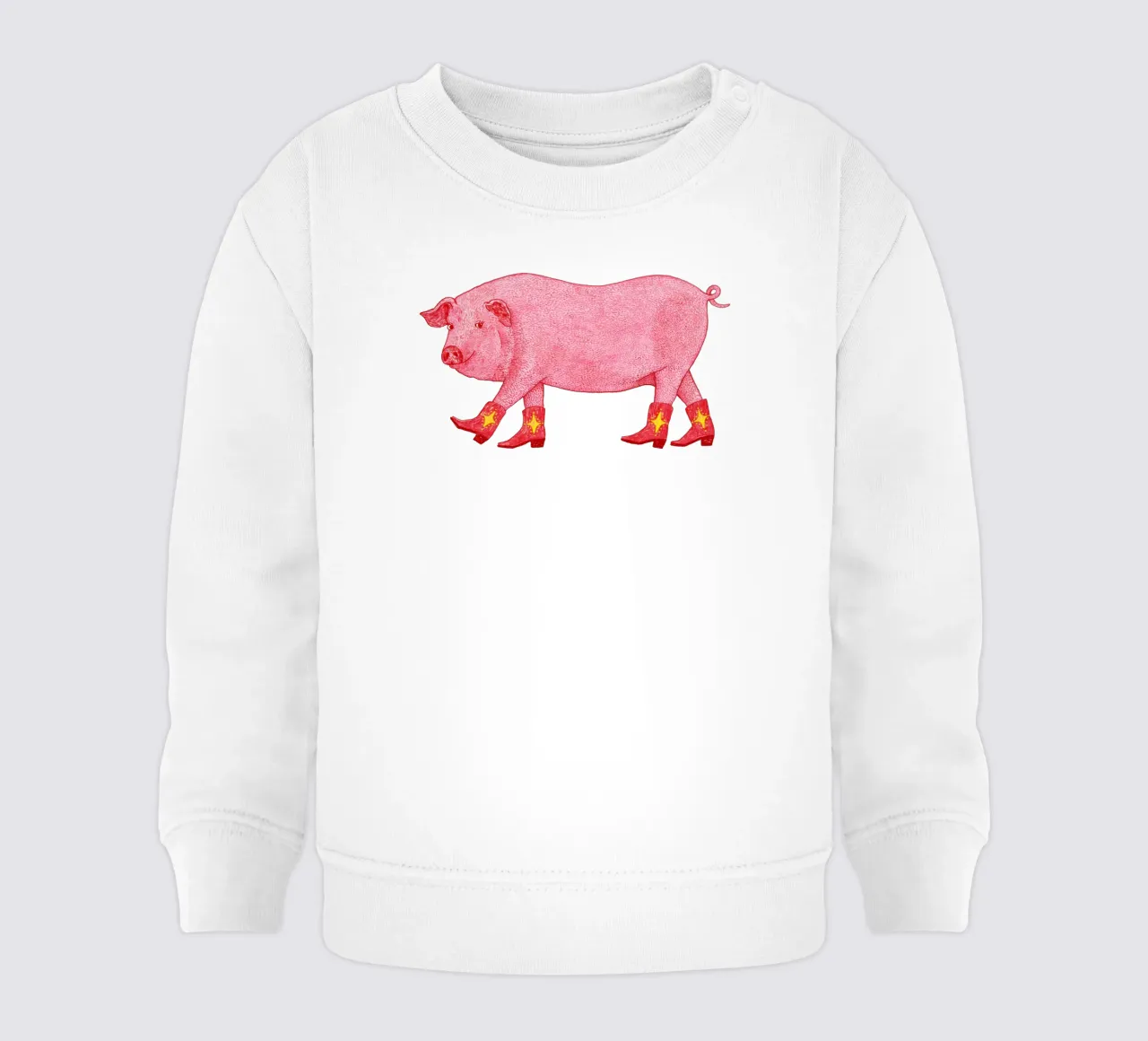 Marjorie The Pig felpa neonato da AnyoneCanYeehaw