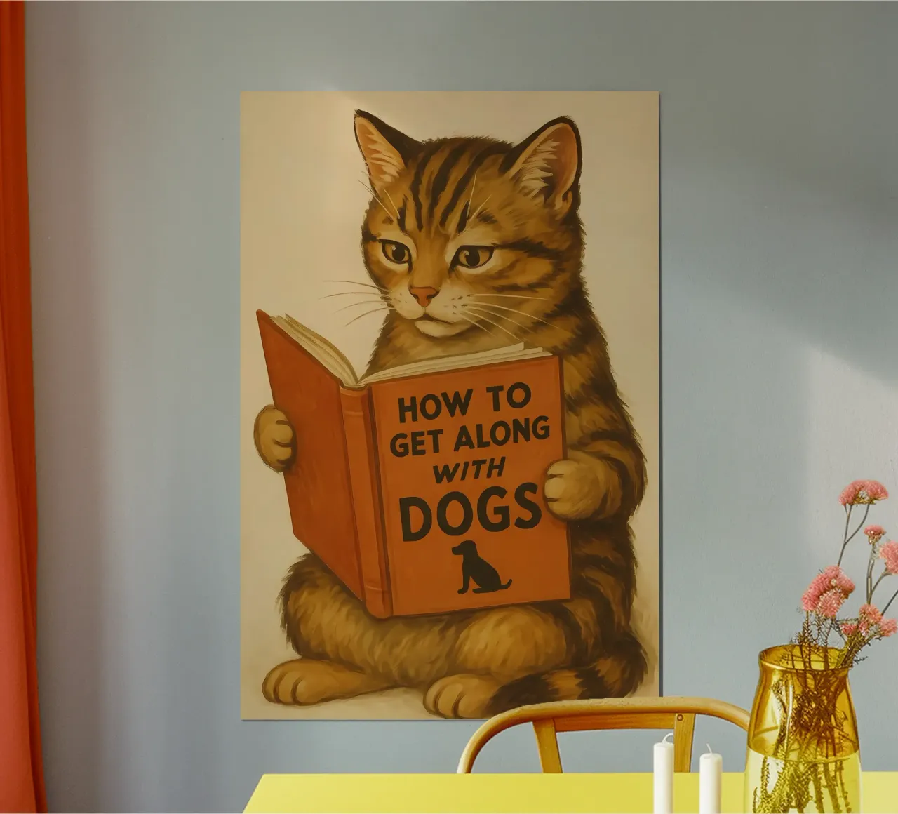 Cómo llevarse bien con los perros poster de Arjun
