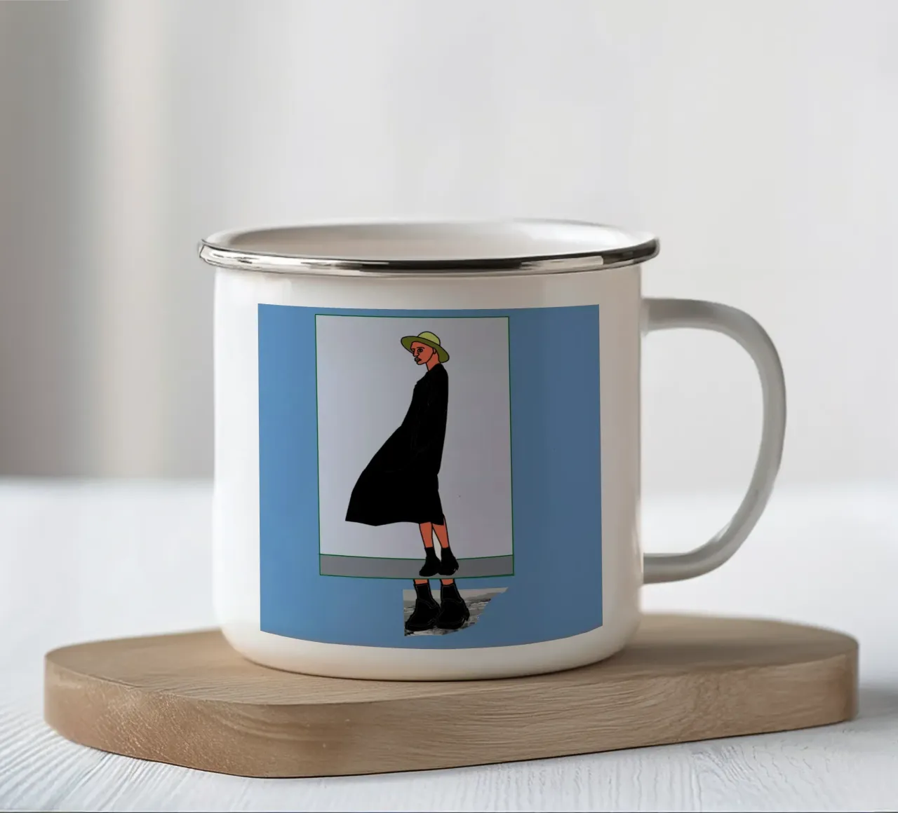 Equilibrio tazza in smalto da hanna shop