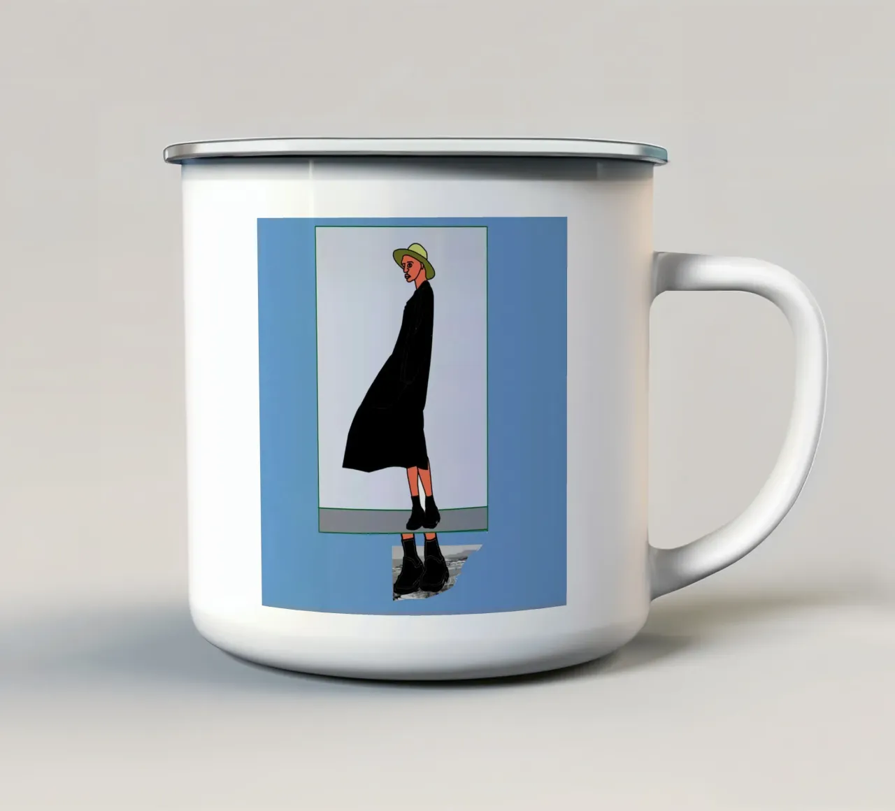 Equilibrio tazza in smalto da hanna shop