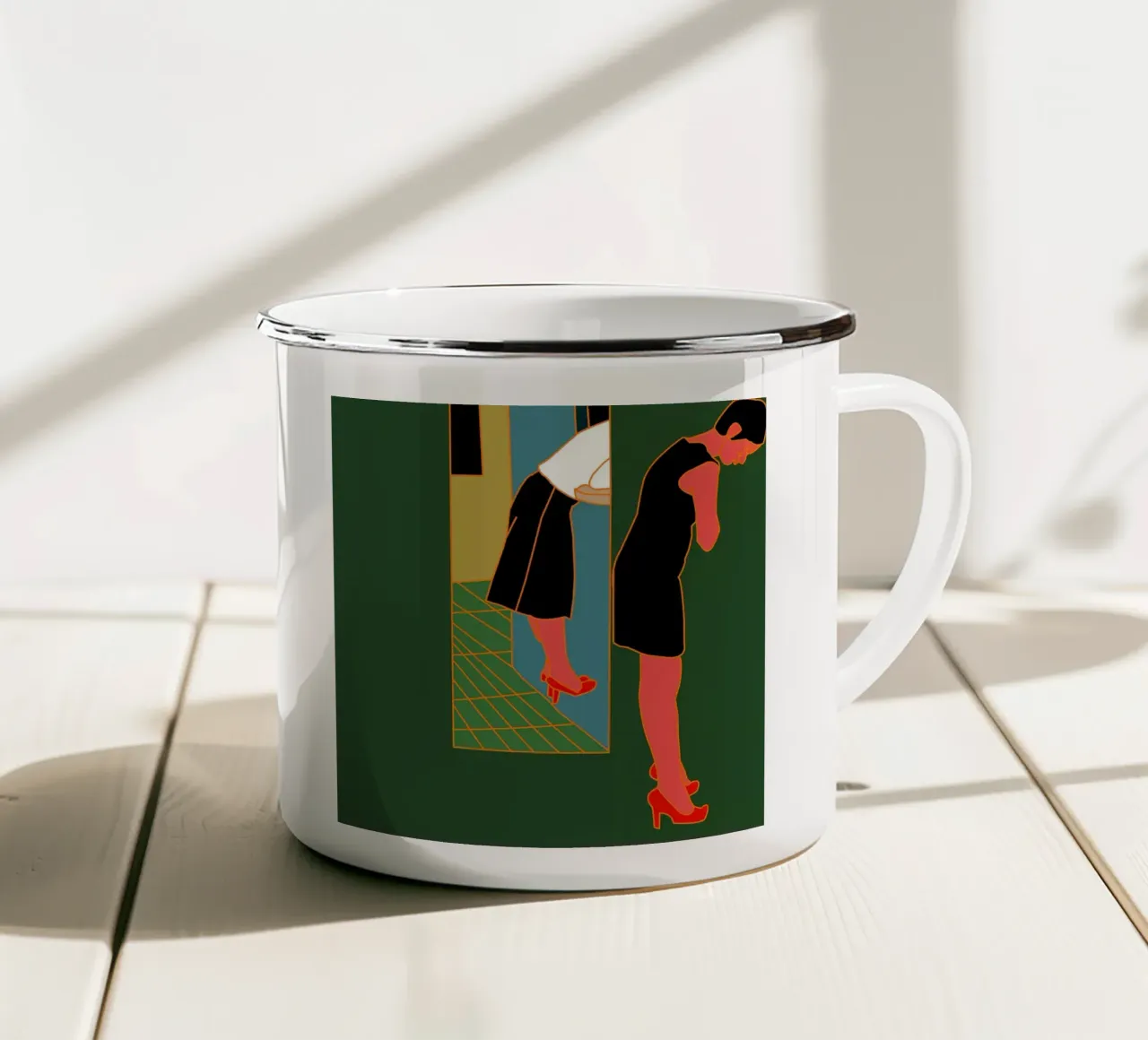 Chiarezza tazza in smalto da hanna shop