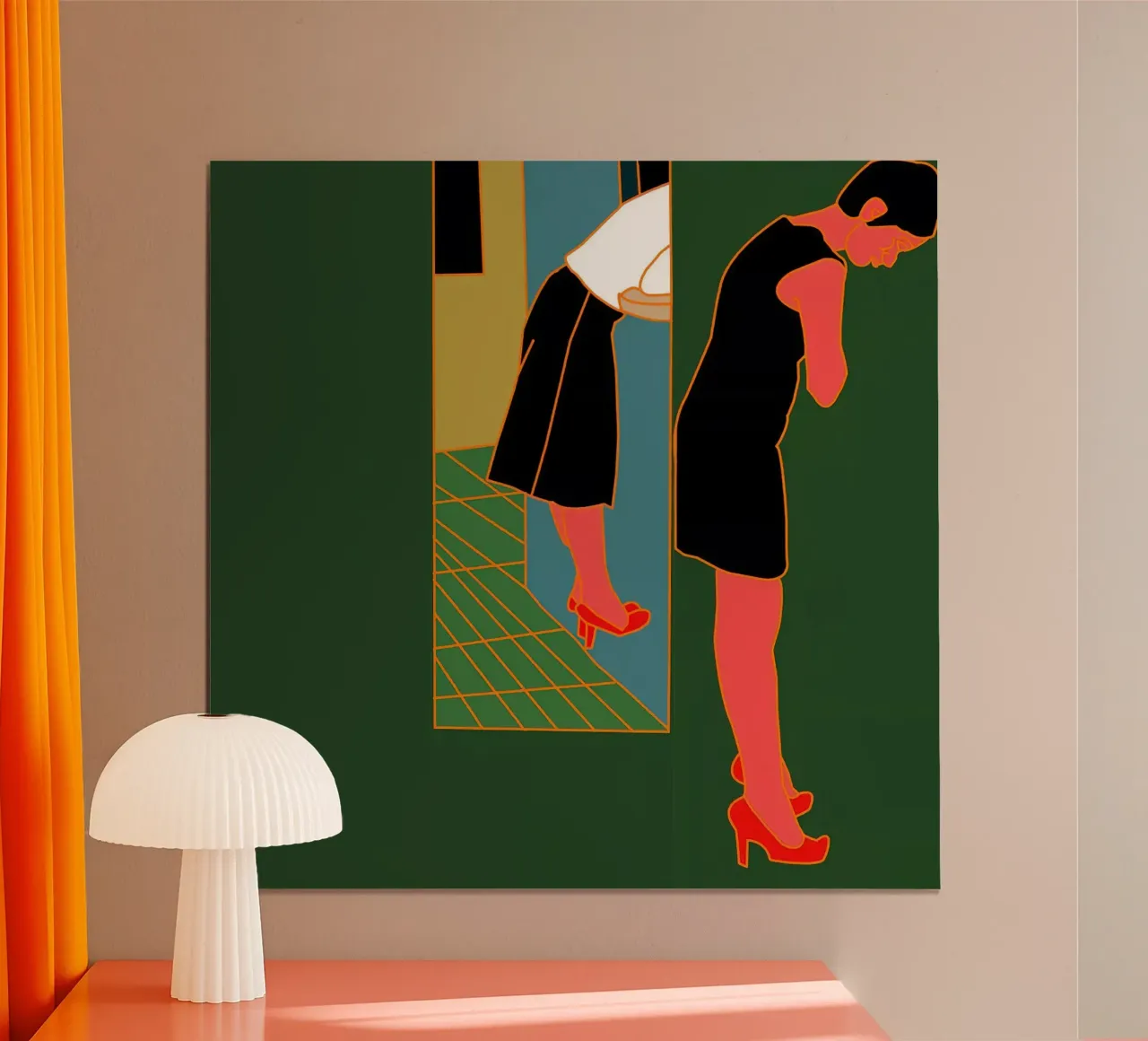 Chiarezza poster con telaio in plastica da hanna shop