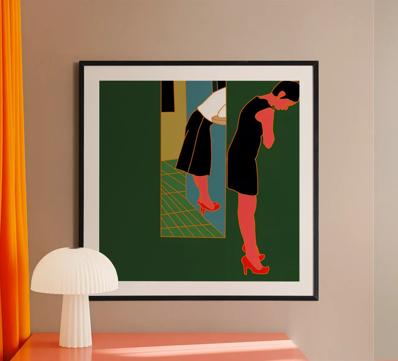 Chiarezza poster con telaio in plastica da hanna shop
