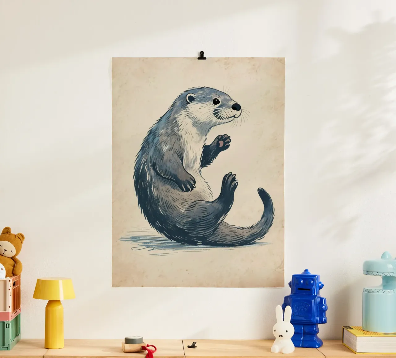 Lontra carina poster da knowledge