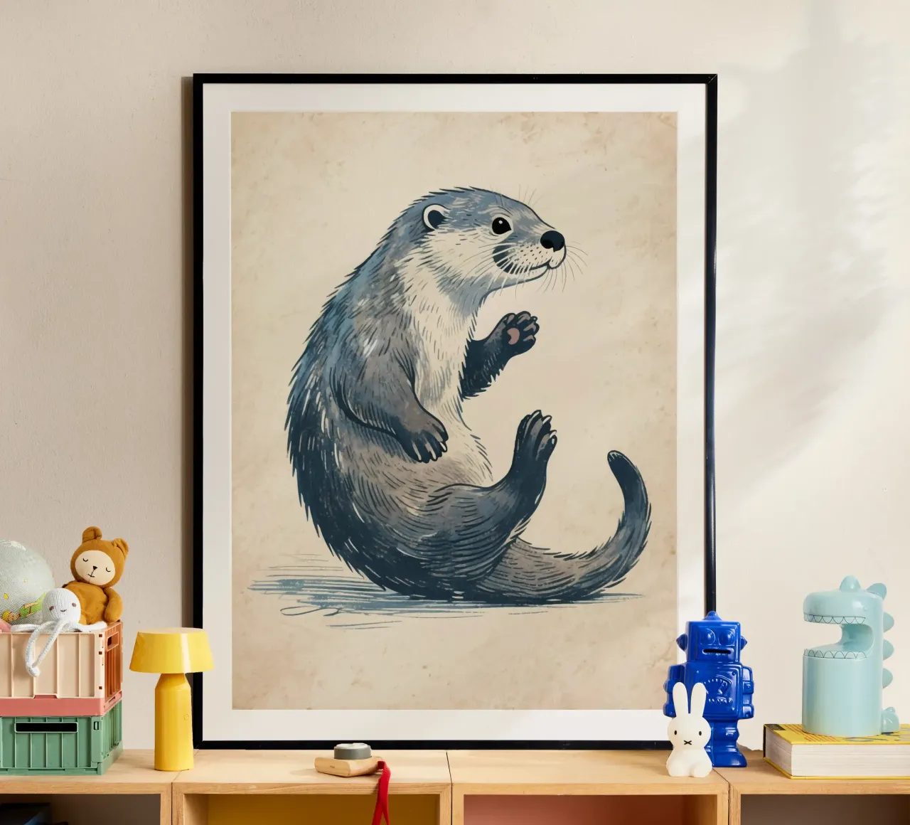 Lontra carina poster da knowledge