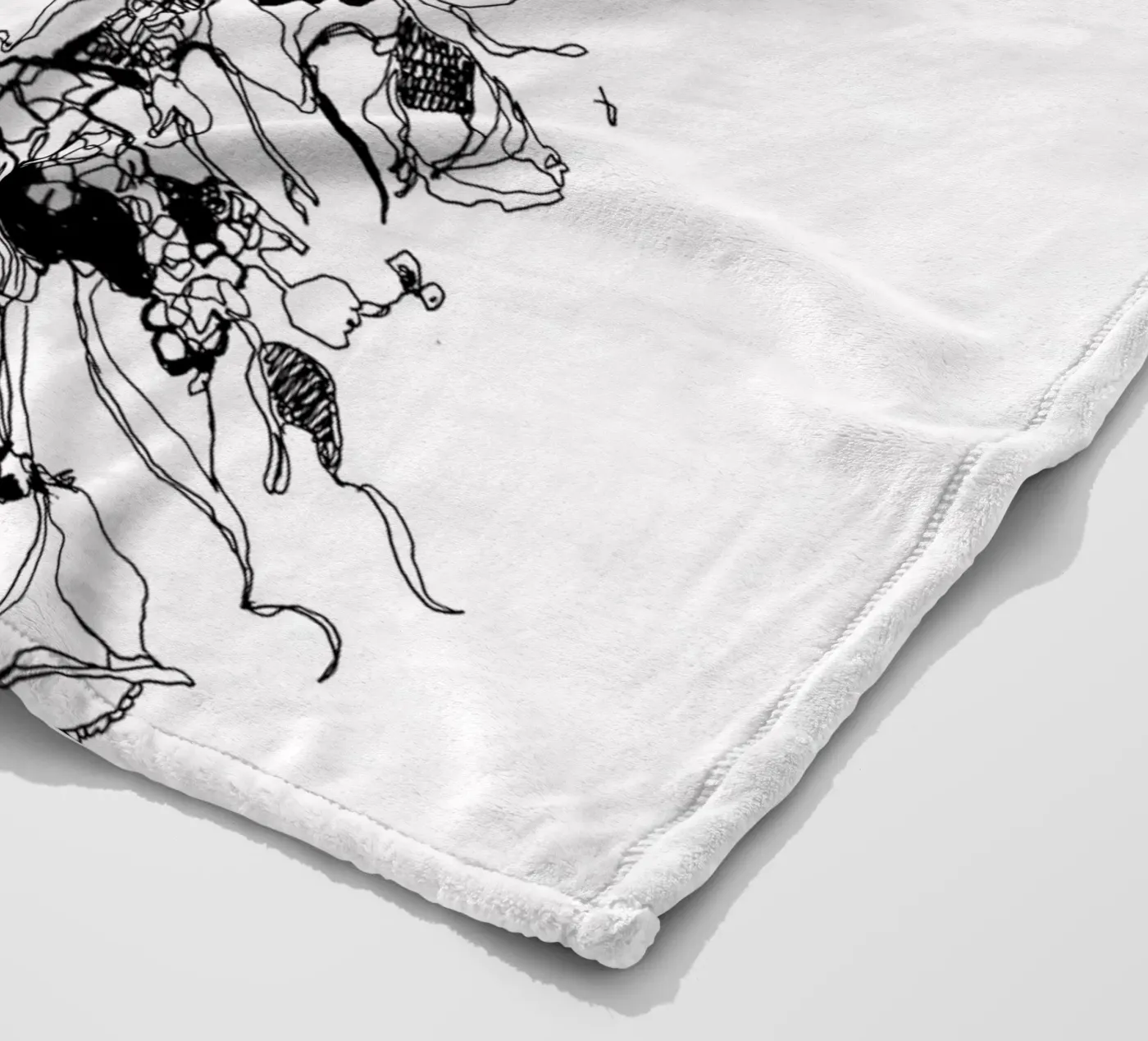 flowers Fleecedecke von k i m