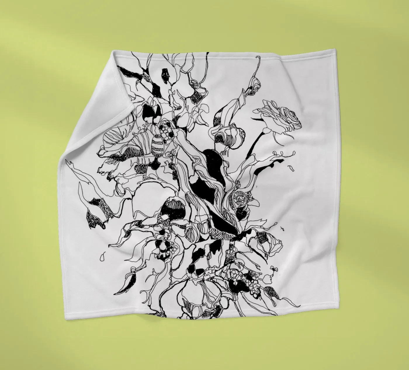 flowers Fleecedecke von k i m