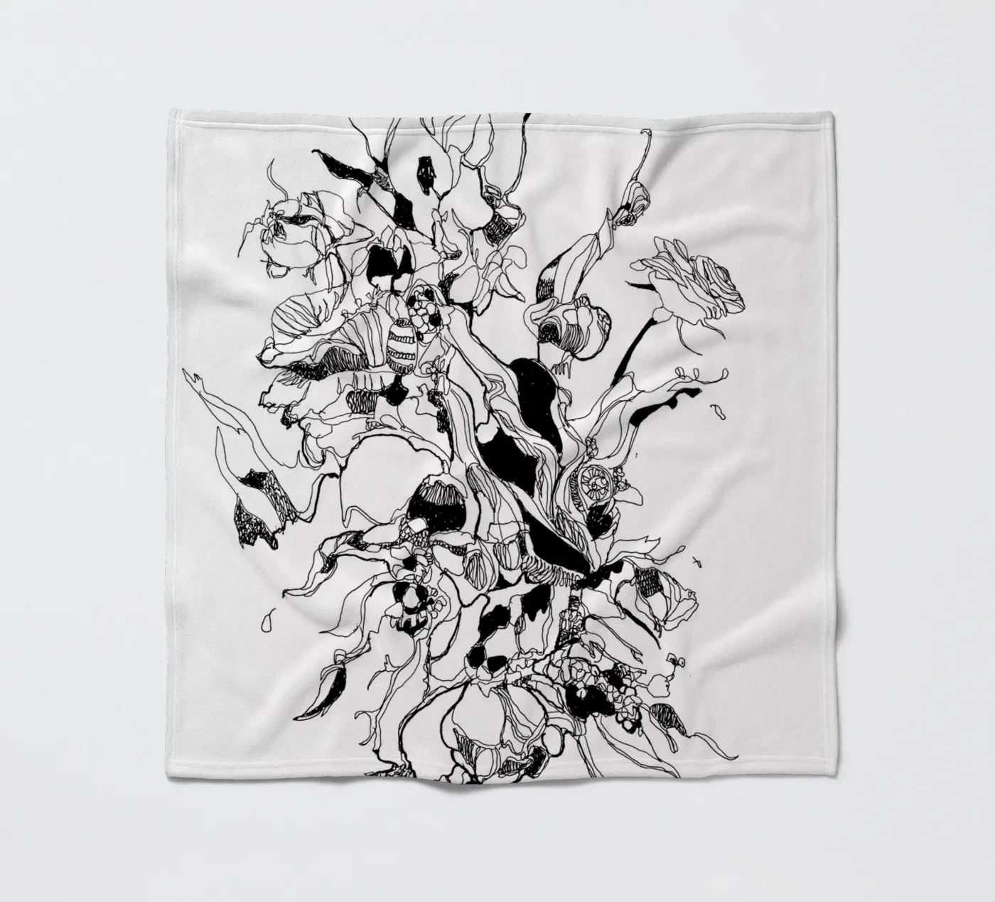 flowers Fleecedecke von k i m