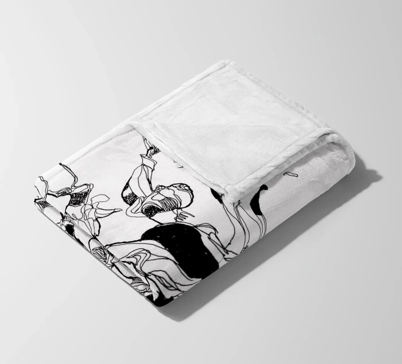 flowers Fleecedecke von k i m