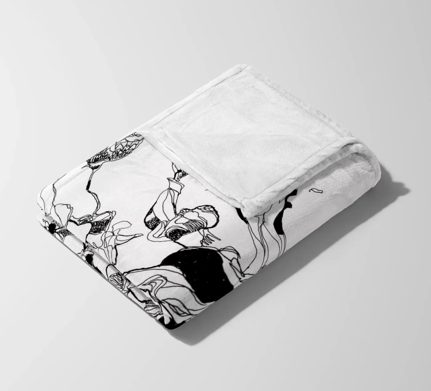 flowers Fleecedecke von k i m