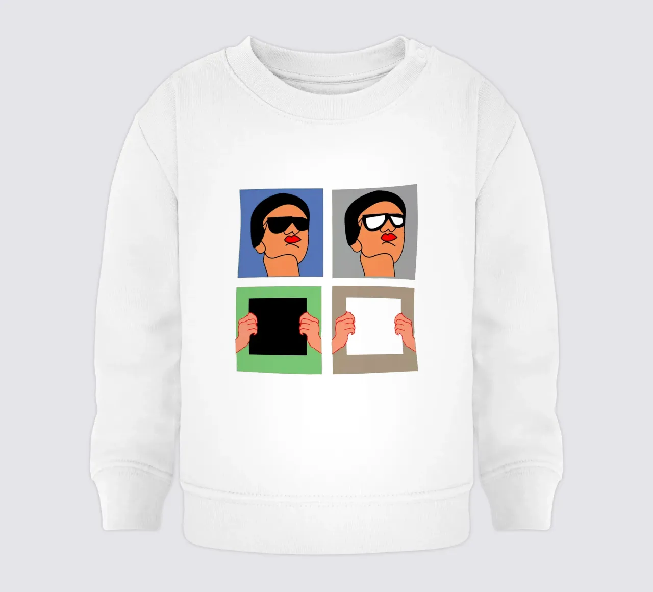 Volti felpa neonato da hanna shop