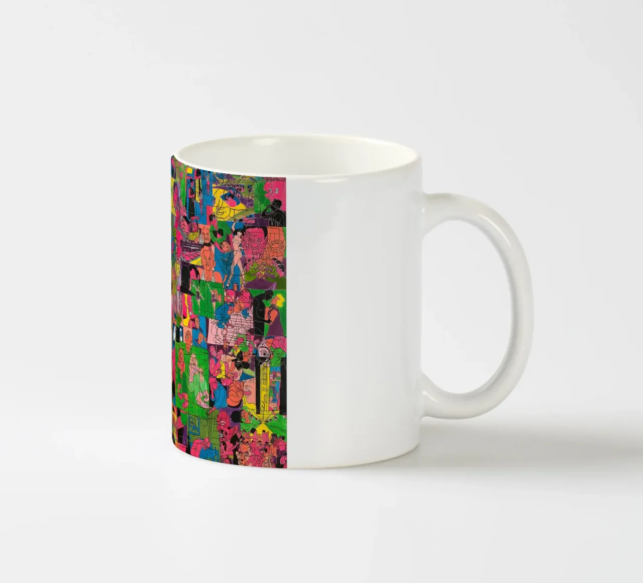 SERIE INTERNA ED ESTERNA tazza in ceramica da hanna shop