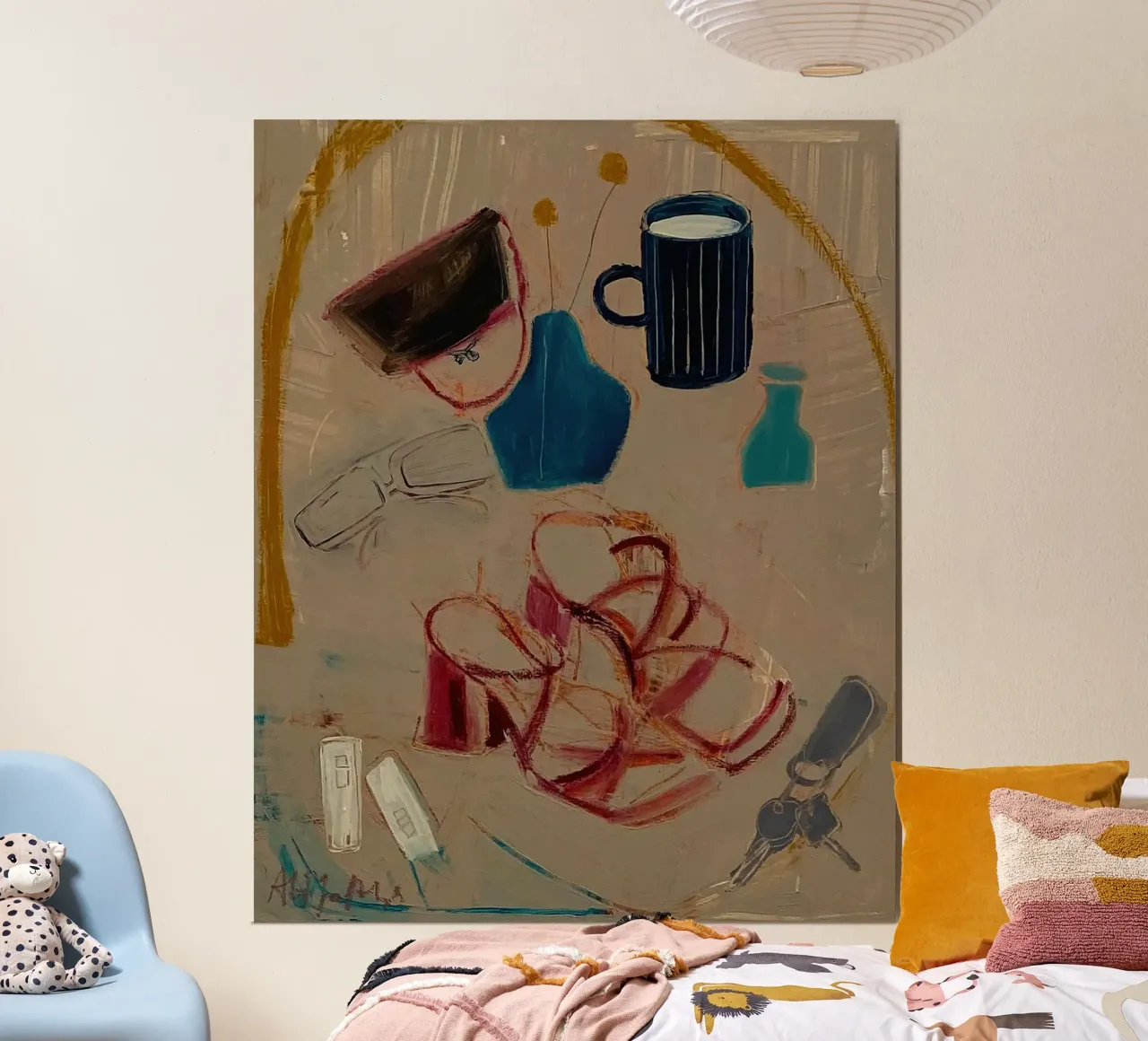 Cambio di programma poster con telaio in alluminio da hanna shop