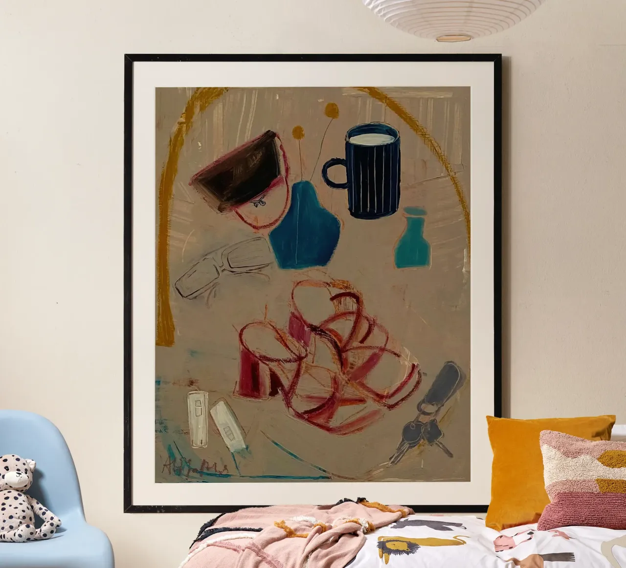 Cambio di programma poster con telaio in alluminio da hanna shop