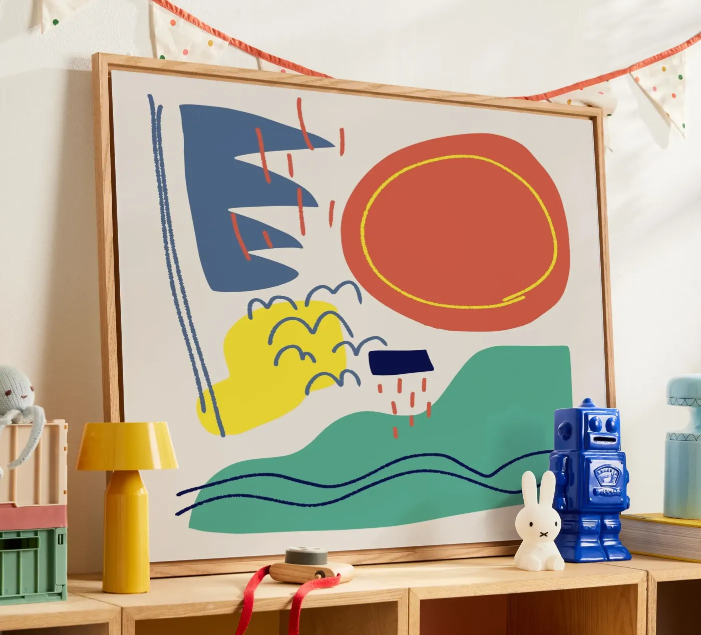 Cut out composition 06 plexiglas de Little Dean