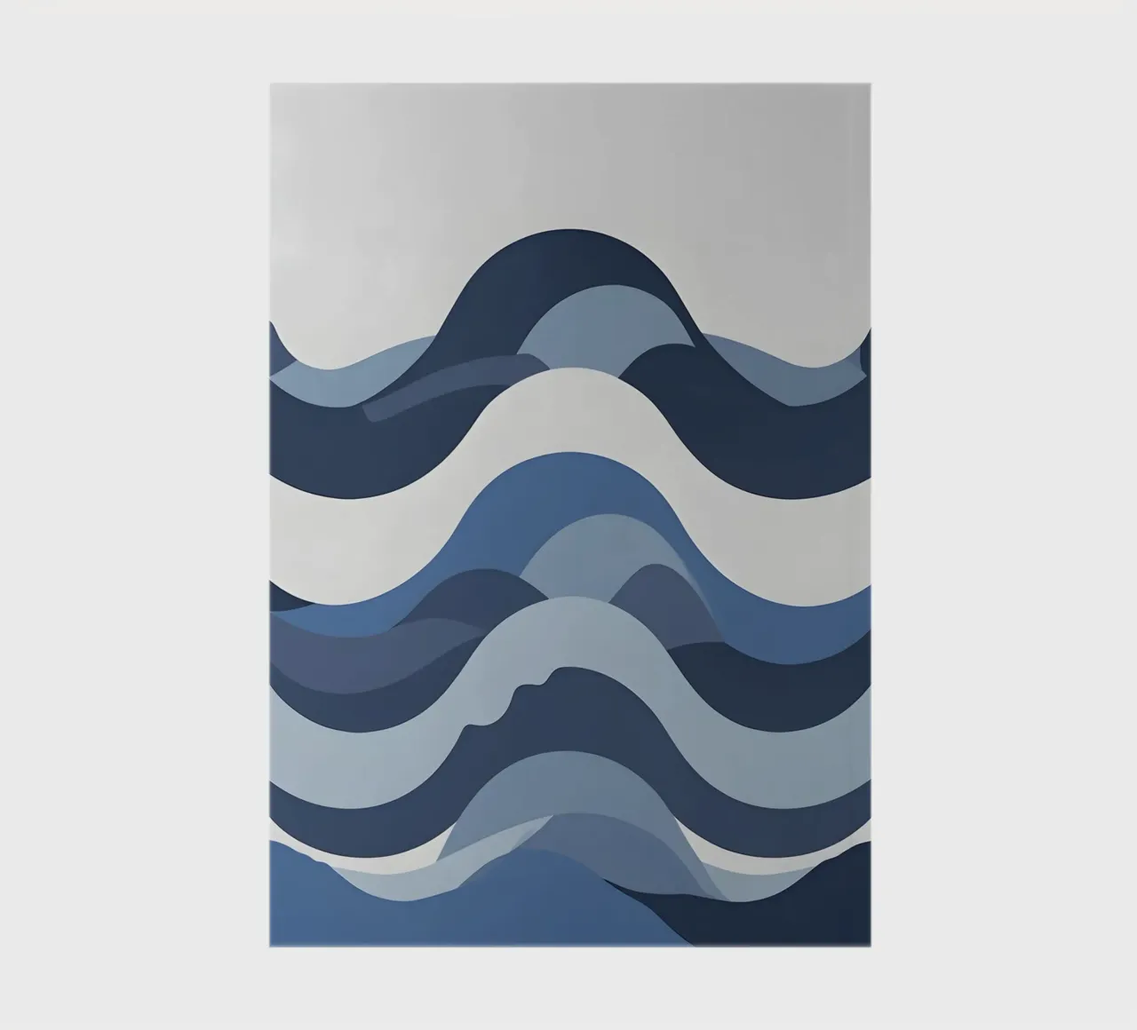 Abstract Waves notebook by Botanical Gallery