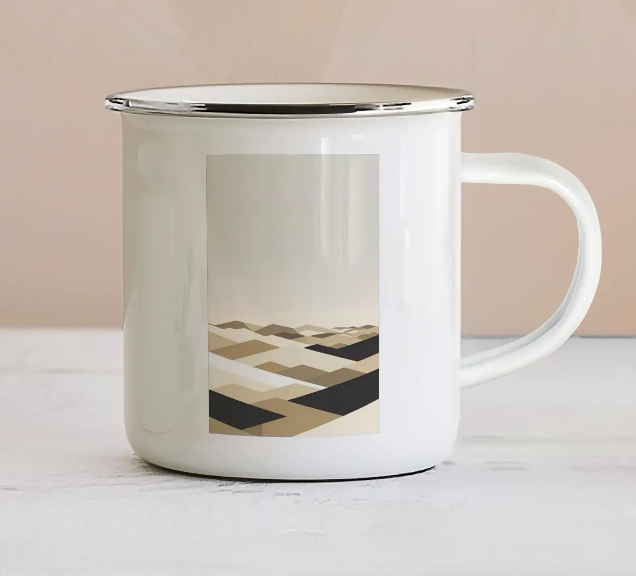 Linea Horizon tazza in smalto da Botanical Gallery