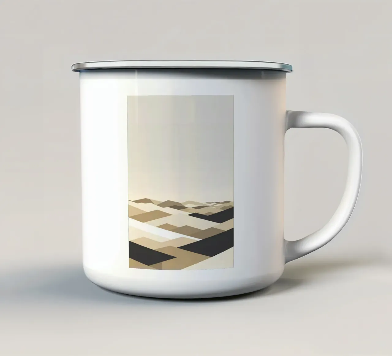 Linea Horizon tazza in smalto da Botanical Gallery