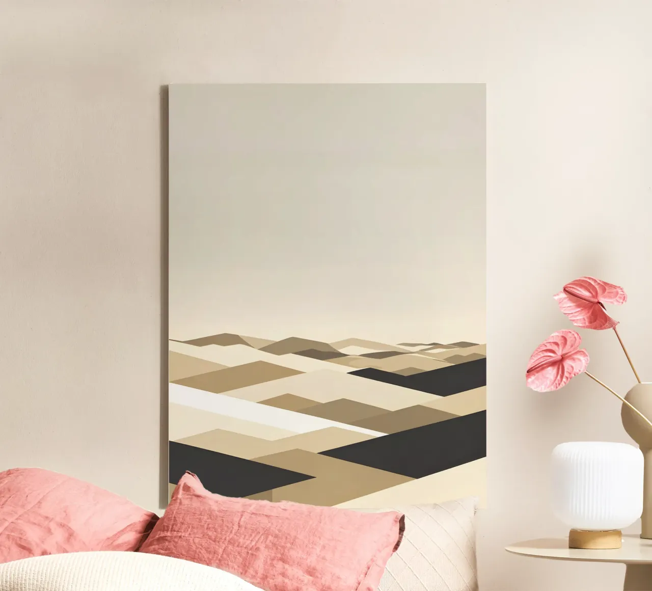 Linea Horizon tela con Cornice a cassetta da The Green Room