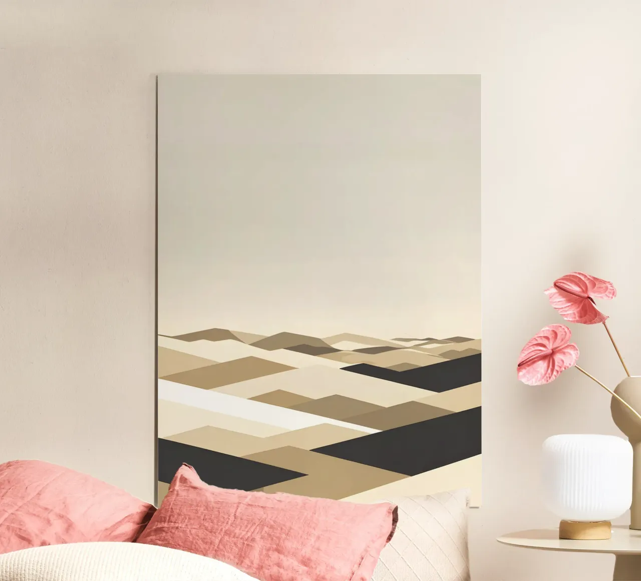 Linea Horizon poster con telaio in legno da The Green Room