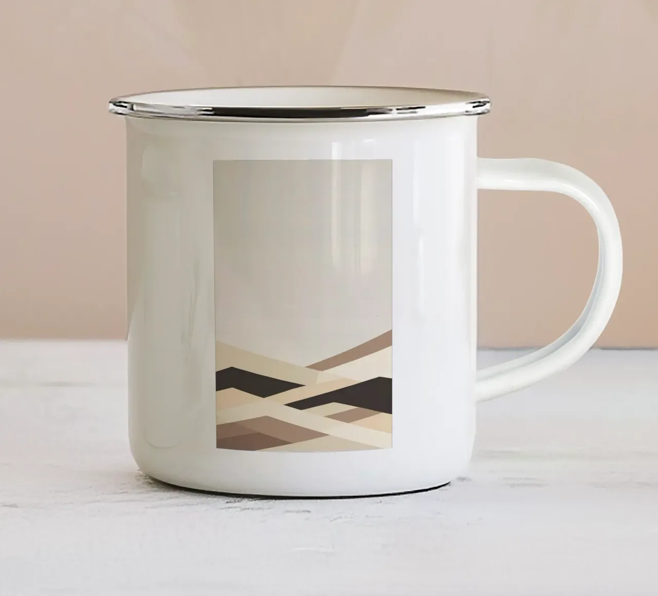 Linea Horizon tazza in smalto da Botanical Gallery