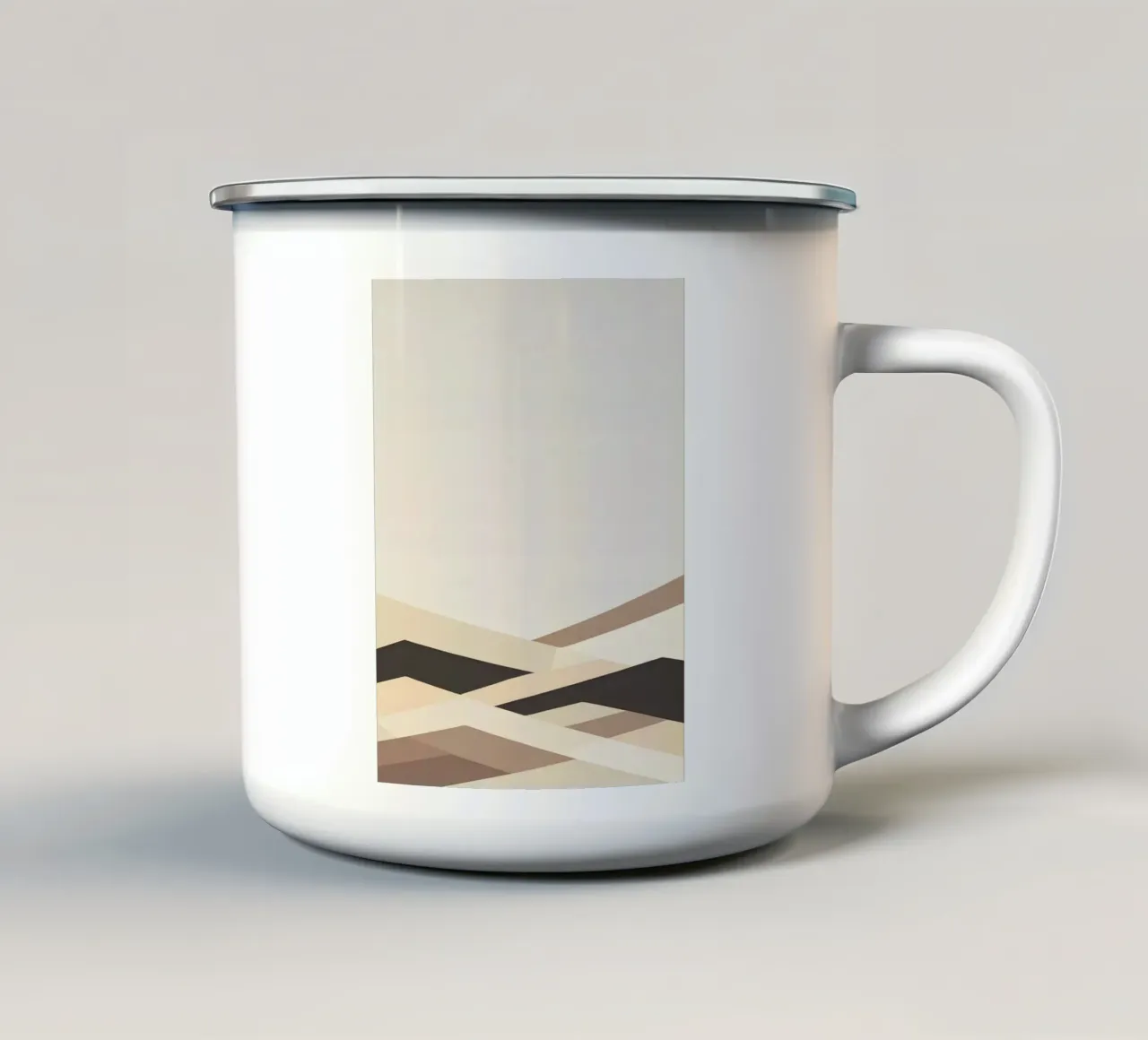 Linea Horizon tazza in smalto da Botanical Gallery