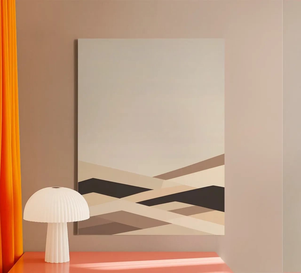Linea Horizon tela con Cornice a cassetta da The Green Room