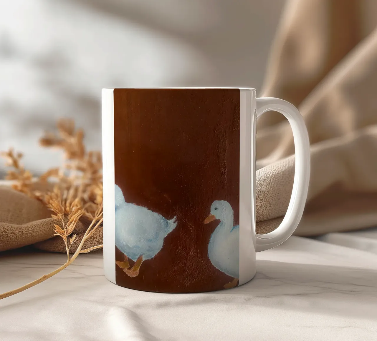 Palo d'anatra tazza in ceramica da hanna shop