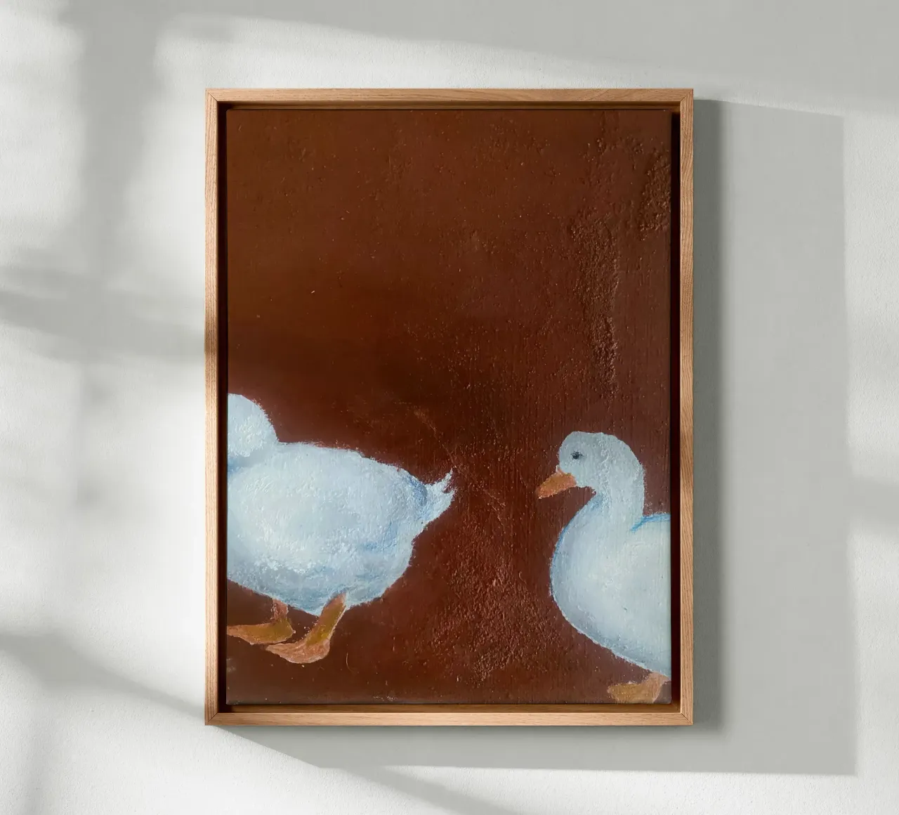 Eendenpaal canvas met Baklijst van hanna shop
