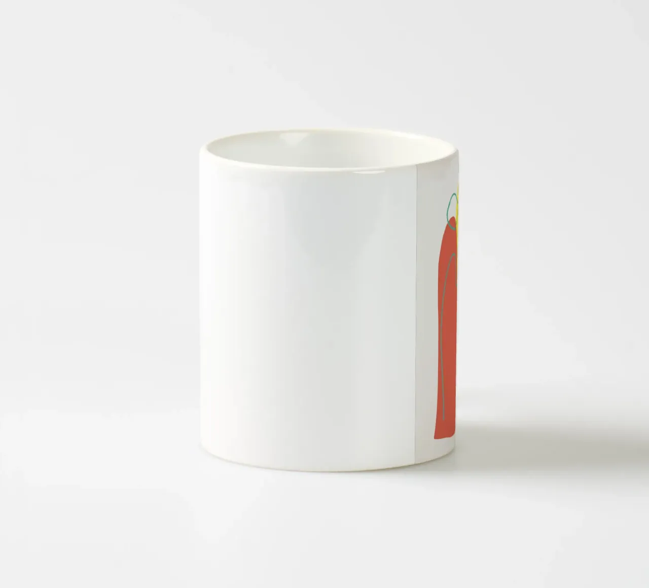 Ritagliare la composizione 09 tazza in ceramica da Little Dean