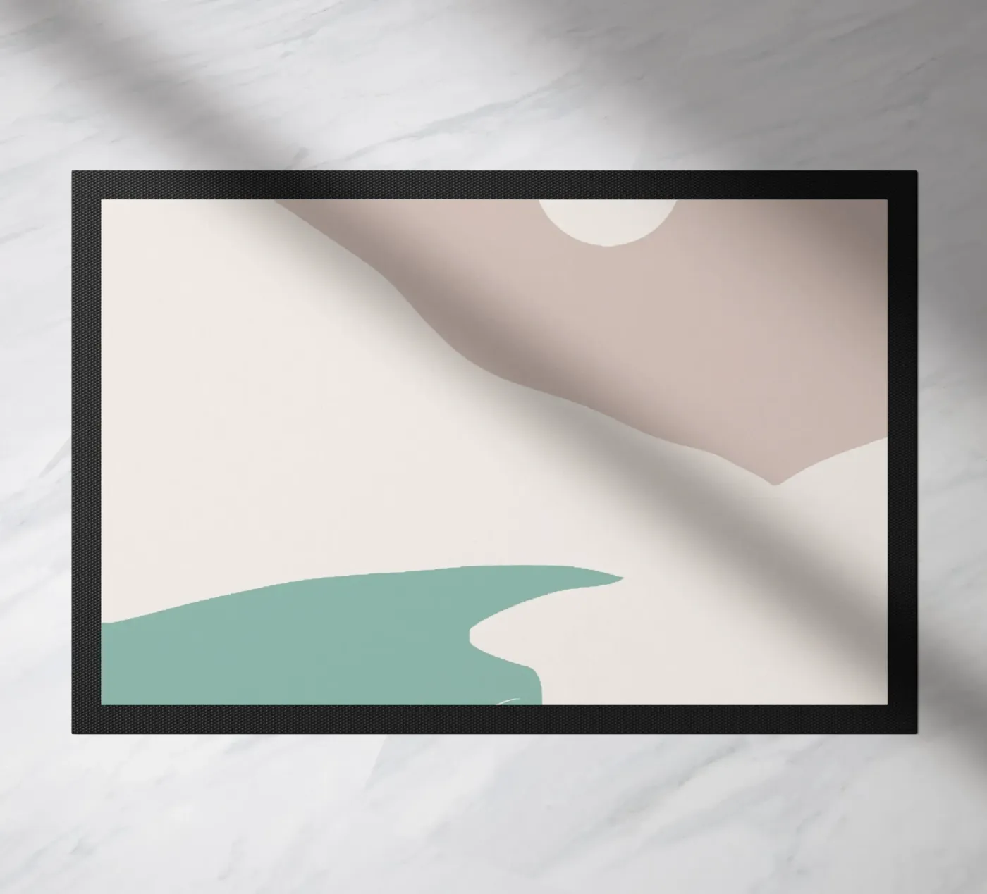 White landscape deurmat van Little Dean